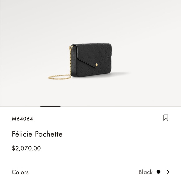 SOLD - Authentic LV Félicie Pochette - Picture 11 of 11